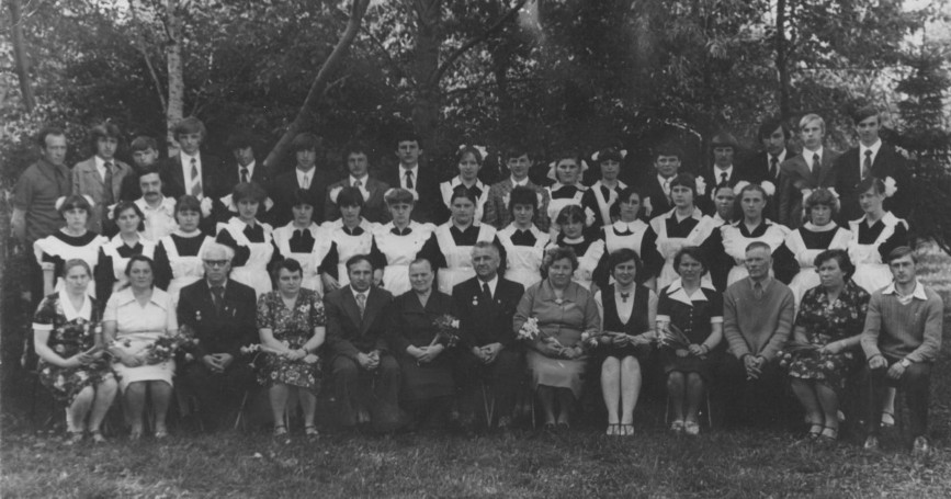 Учителя и выпускники 1981 года